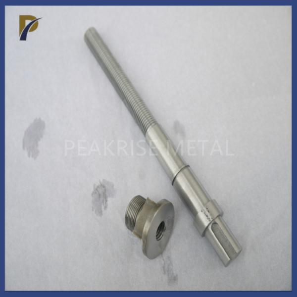 Processo Mo Rod Parts de Rod Polished Mo Rod Machining do molibdênio da fornalha do vácuo de Crystal Molybdenum Products Chuck For da semente