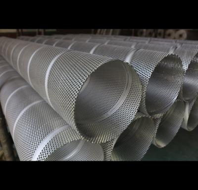 Custom Length Perforated Stainless Cylinder OEM For Gas Filtration Procession