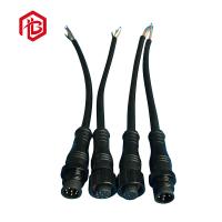 la circulaire électrique des véhicules à moteur 2 d'écrou en métal 4pin M12 3 5 6 7 8pin câblent le connecteur imperméable