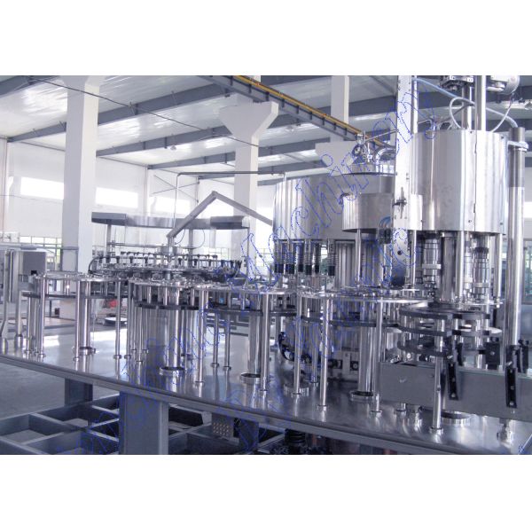 High Capacity PET Bottle Filling Machine CGF32-32-8 PLC Automatic Control