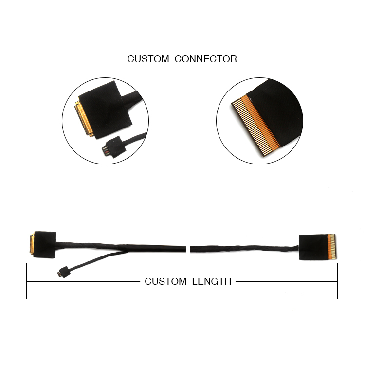 Sino Pin Fpc техника 35, тангаж ленточного кабеля 0.5mm Pcb к Jst Sur