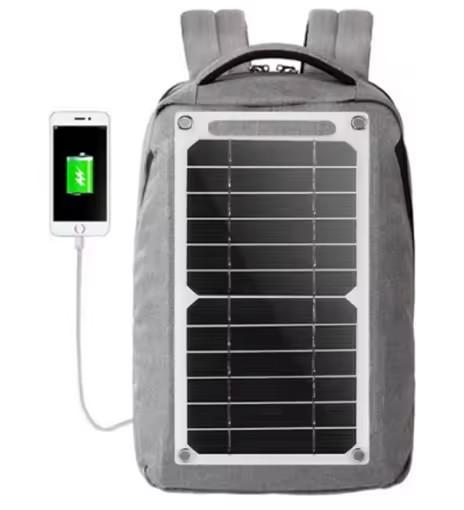 Keychain Multi Phone Energy Storage Sol Carregador de painel solar 6V 6W Trickle para exterior