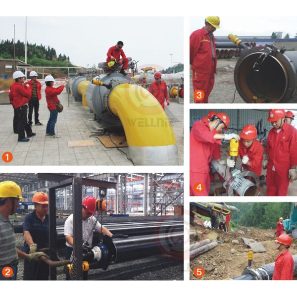 Stainless Steel Pipe Chamfering Handheld Beveling Tool 55r/Min