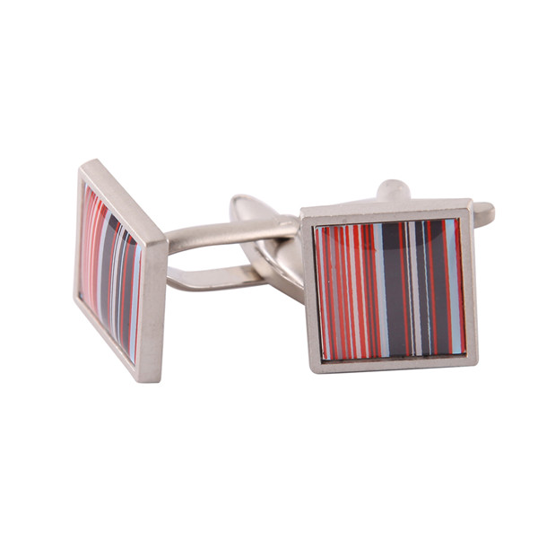 Blank Metal Cufflink Men Gift Custom Laser Logo Personalised With Box Packaging