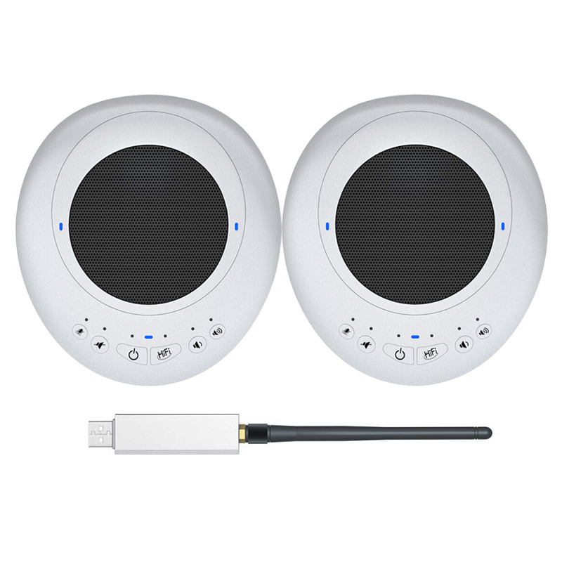 Conference Room Meeting Solution  Video Conferencing Dual  5.8G Wireless Microphone