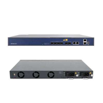 Linha ótica Uplink de 2SFP GE 10SFP GE OLT do terminal GPON RJ45 GE