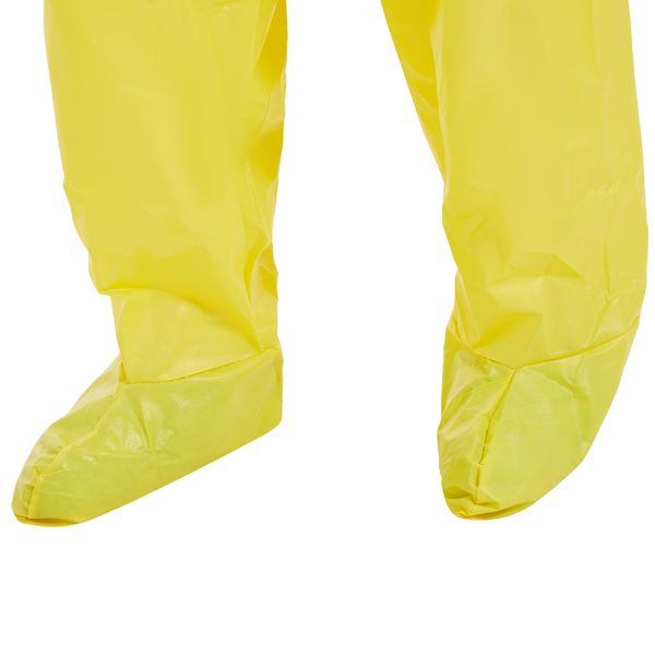 TUV Non Woven Protective Clothing , OEM Lightweight Disposable Coveralls