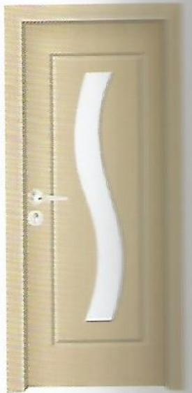 AB-GM6001 PVC-MDF glass door