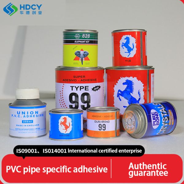 PVC Glue Manufacturers Process OEM Drain Pipes Glue Custom PVC Adhesive Construction Industry