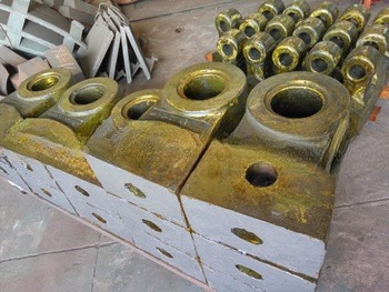 High Manganese Steel Hammer Head for Stone Crusher Wear Parts in Impact Crushers