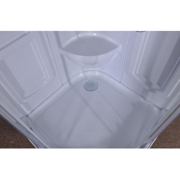 Прозрачные стеклянные угловойые кабины ливня, угловойое приложение ливня входа