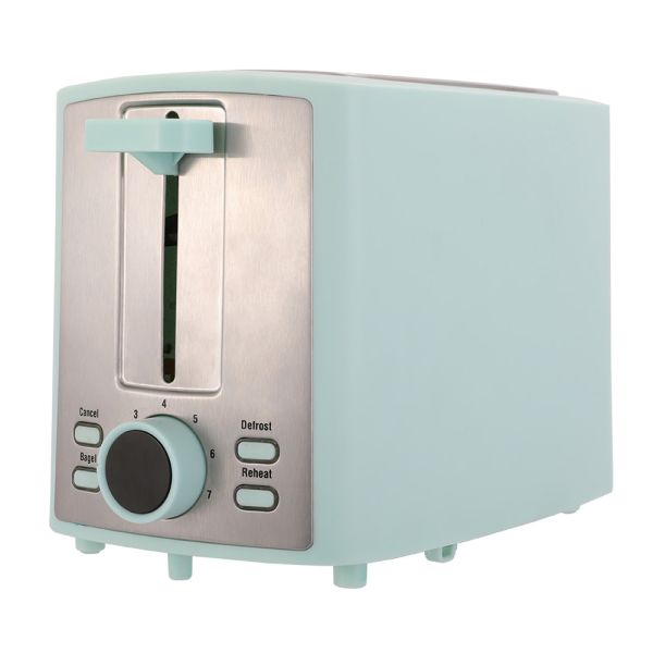 220V~240V тостер из стали Ретро стиль Эстетический 2 Лесной тостер Пастельный Зеленый для бытовой техники тостер цена хорошая