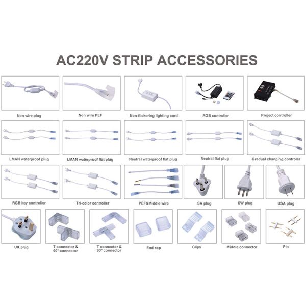 Venta al por mayor Largura personalizable para exteriores 5m 10m 20m SMD 2835 180leds/M IP67 Lámpara LED resistente al agua