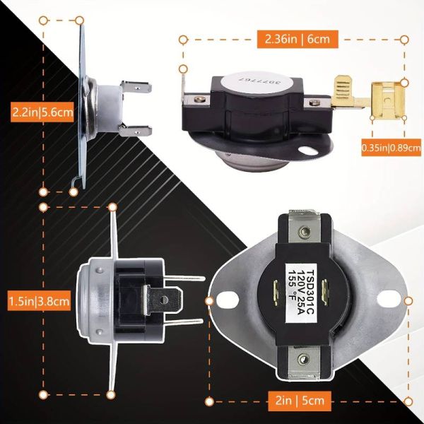 Reemplaza AP6009043 PS11742185 TJ90SET185-3 Cable 1/4