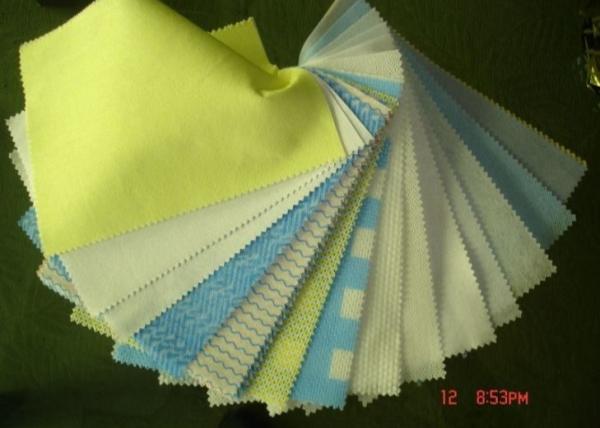 Bambu não tecido da tela 95% Tencel 5% de Spunlace da planície de Hendar nenhuma irritação de pele