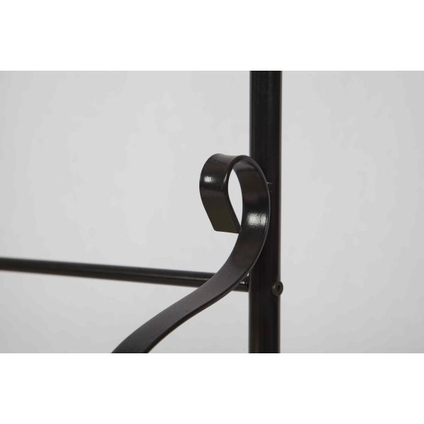 Bench Shoes Shelves Free Standing Coat Hanger For Hanging Bags / Hats Bedroom