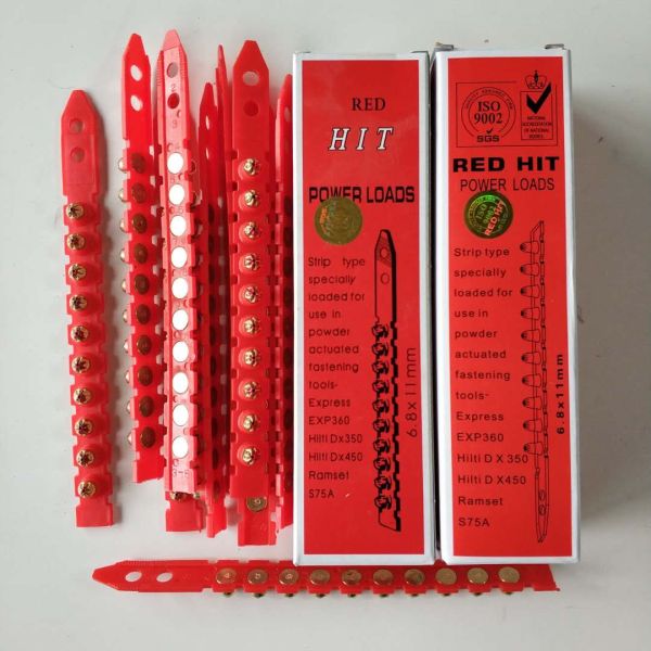 Secure Your Ceiling with 32MM RED HIT Concrete Nail Ceiling Clips and 12mm Washer Dia