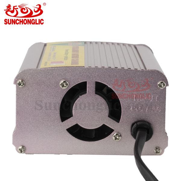 12V 10A AGM Gel Battery Charger with Three-Step Charging and 150V–250V AC Input for Lead-Acid Batteries