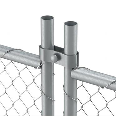 American Standard Chain Link Temporary Fence Panel For Residential Yard Courtyard School