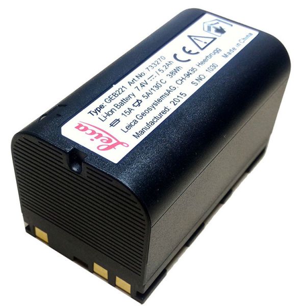 Rechargeable 7.4 V Li Ion Battery , Leica Geb221 5200mah Battery Pack