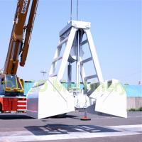parte superior de controle remoto Crane Grab Bucket da carga do rádio do ³ de 12 m