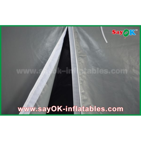 10 x 5m Gray Custom Inflatable Products PVC Inflatable Spray Booth For Car Spraying