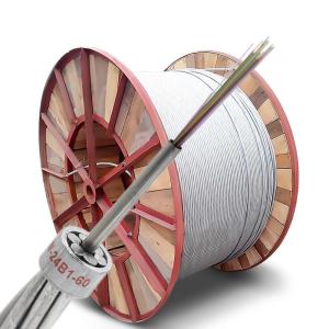 Одномодовый оптический заземляющий провод Воздушная линия Поставщик кабеля OPGW