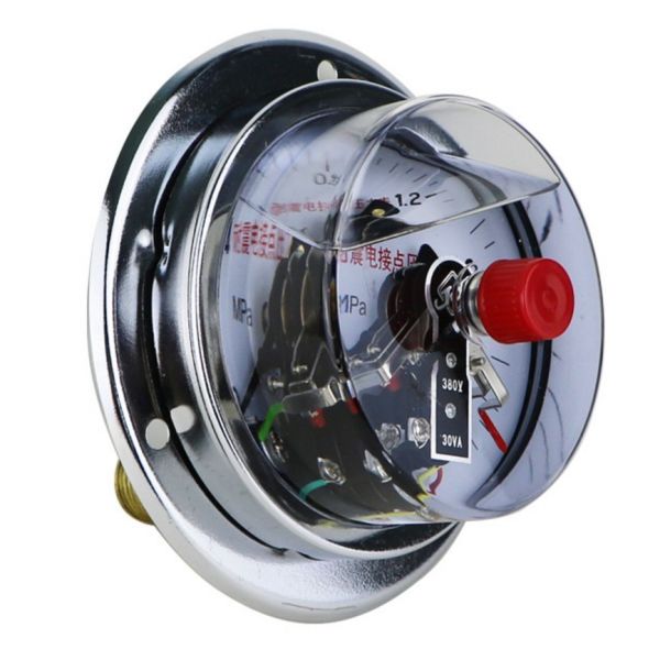 2.5% Precision Electric Contact Pressure Gauge With Measurement Range As Demands And Bottom Or Back Connection