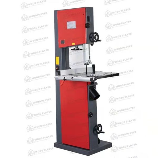 1500w machine 540x490mm Benchtop de scie à ruban de travail du bois de 16 pouces horizontal