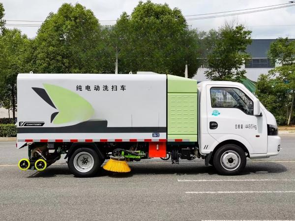 Custom's Requirement 4*2 Dongfeng Sweeper Road Cleaning Truck Pure Electric for Municipal Street Cleaning Solutions