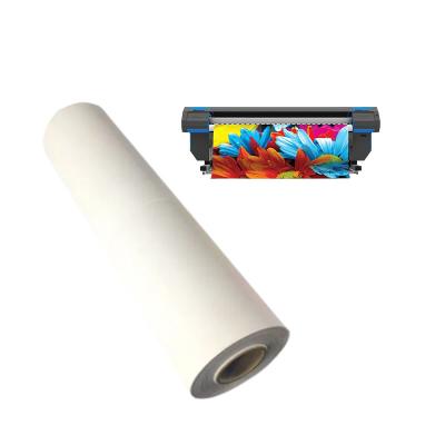 Matte Adhesive Canvas For Solvent Inks Wall Decoration 350gsm