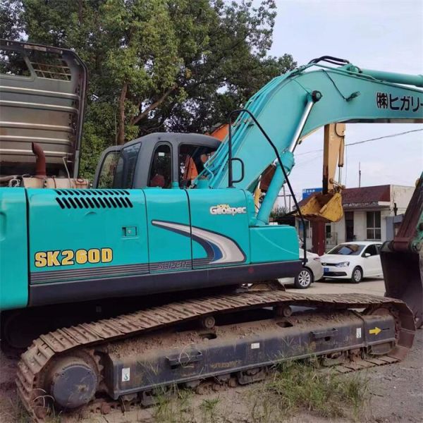 2021 Original Japan Used Kobelco SK260-8 SK260D SK250-8 Crawler Excavator at the Best