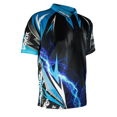 Washable Black Blue Dart Tee Shirts Unisex Multiscene Short Sleeve