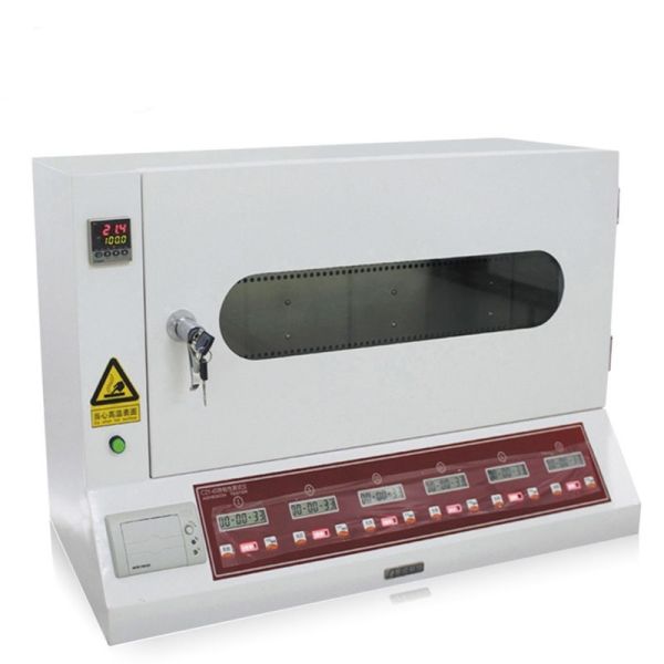 6 Bank Shear Oven Thermostatic Tape Retention Tester 100ºC