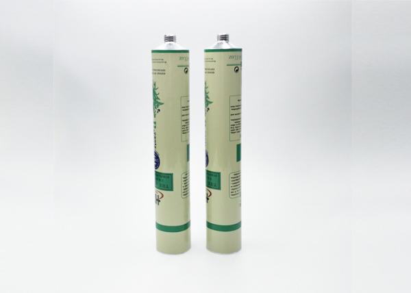 Medium Screw M11 Aluminium Tube Packaging / Aluminum Food Tube For Chicken Nutrition Paste