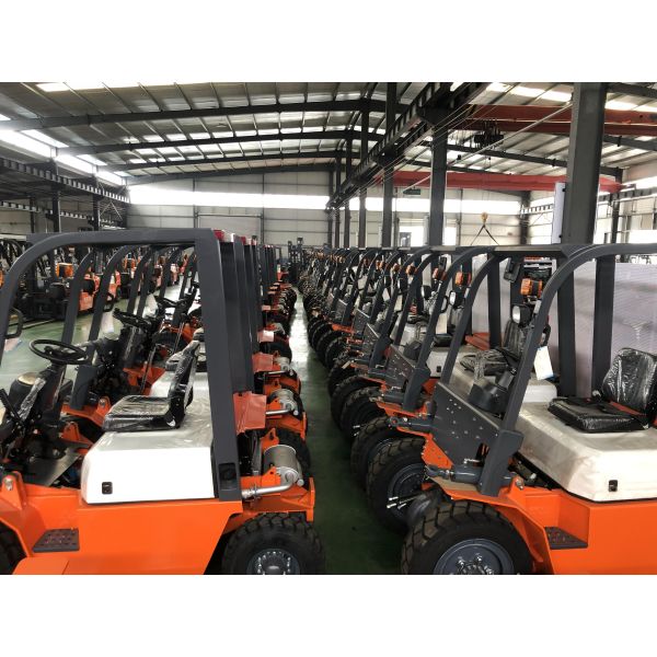 Safe Forklift Diesel 3 Ton Diesel Forklift Electric 4 Wheel Forklift For Warehouses