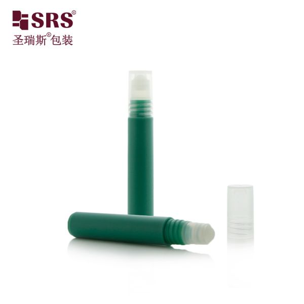 Elegant 7ml White Roll On Bottle For Essential Oil With Available Logo Printing