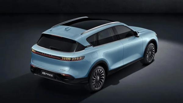 2024 Lantu Free SUV ev dongfeng 4wd hybrid parts auto elektric electric car adult cars with 4wd and hybrid technology