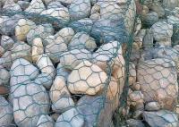 Powder Coated Gabion Box / Welded Gabion Stone Cages 2*1*1m*3.2mm