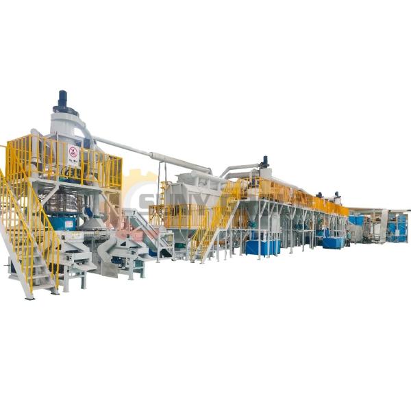 Componentes do núcleo do motor Máquina de reciclagem de baterias de lítio para esmagamento de baterias de veículos