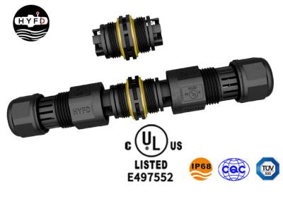 O TUV aprovou IP68 conector impermeável do parafuso de 12,5 milímetros