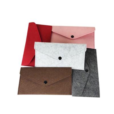 Saco portátil para óculos óculos saco de óculos colorido saco de feltro óculos