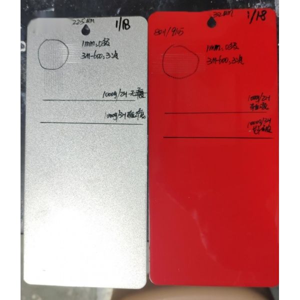 Resina hidroxiloacrílica a base de agua de alta dureza para pinturas en polvo de aluminio