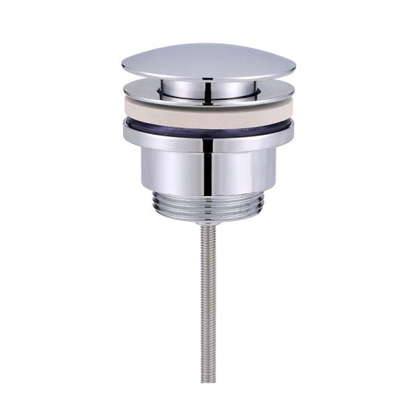 Unslotted Bathroom раковины стока щелчка треска Chrome Bathroom раковины попа сток вверх