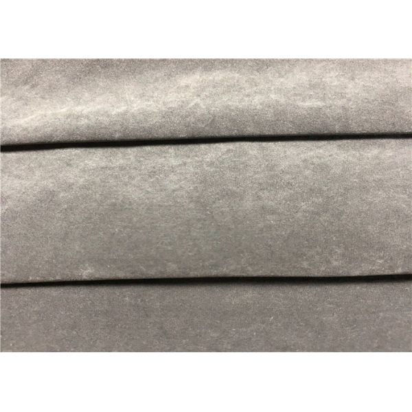 Plain Water Repellent Dyed Memory Fabric 13% Nylon 87% Polyester For Jacket