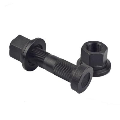 A roda de bronze contínua do caminhão pesado aparafusa porcas do parafuso prisioneiro para o caminhão
