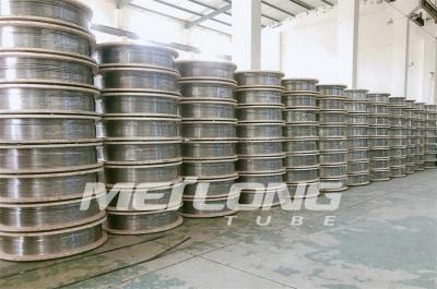 ASTM B704 Ferrule Fittings Control Line Tubing Annealing Chemical Injection Line