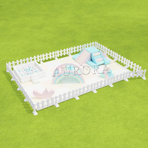 OEM Indoor Outdoor Kids Soft Play Equipment Soft Foam Play Set Customized Style