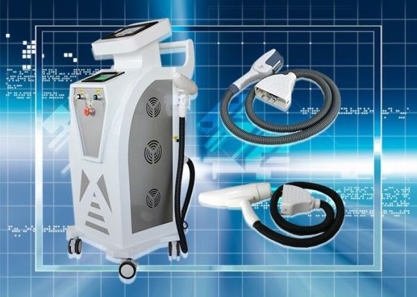 Double screens SHR hair removal machine YAG laser machine , skin rejuvenation machine