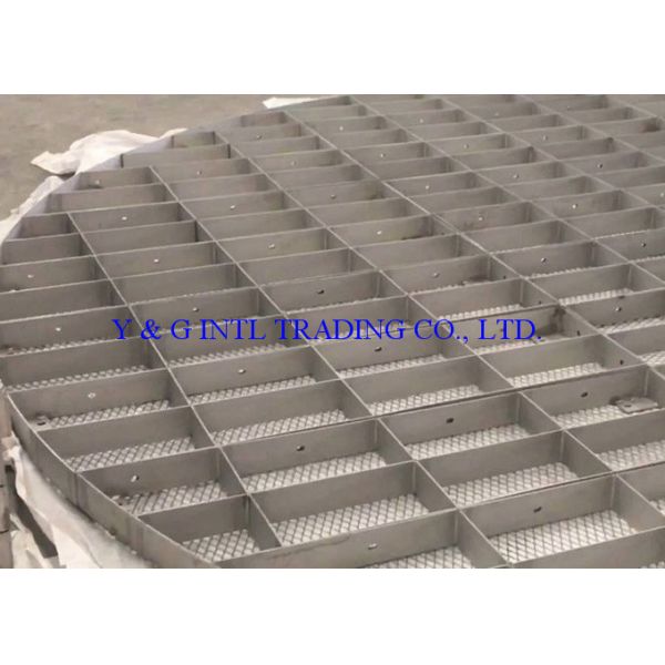 Easy Installation Column Internals Packing Support Grid For Sulfuric Acid Absorption Tower